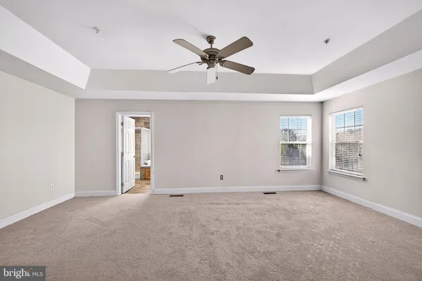 a view of small space with racks on the wall