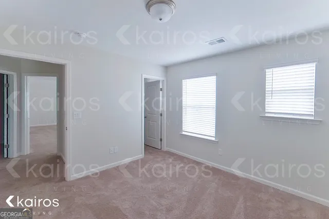 a view of an empty room with window