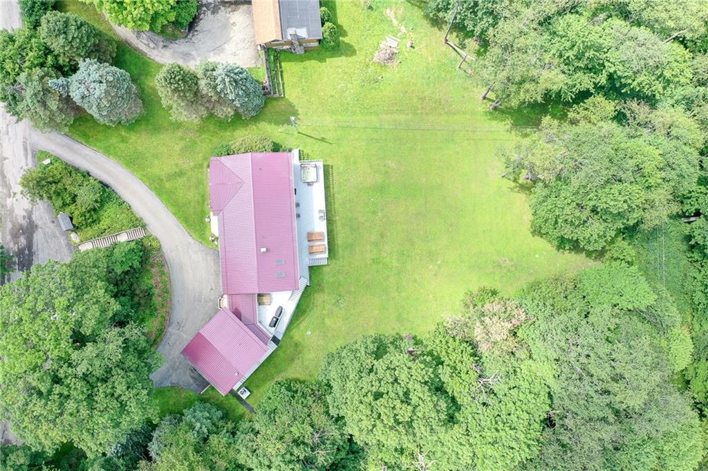 282 Alpine Heights Road Champion, PA 15622 - Photo 3 of 25 an aerial view of residential house with outdoor space and trees all around