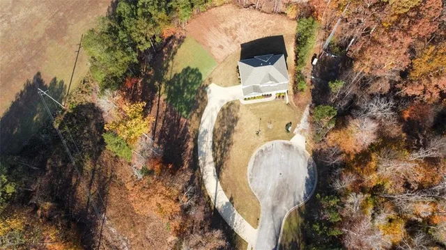 a view of outdoor space and swimming pool