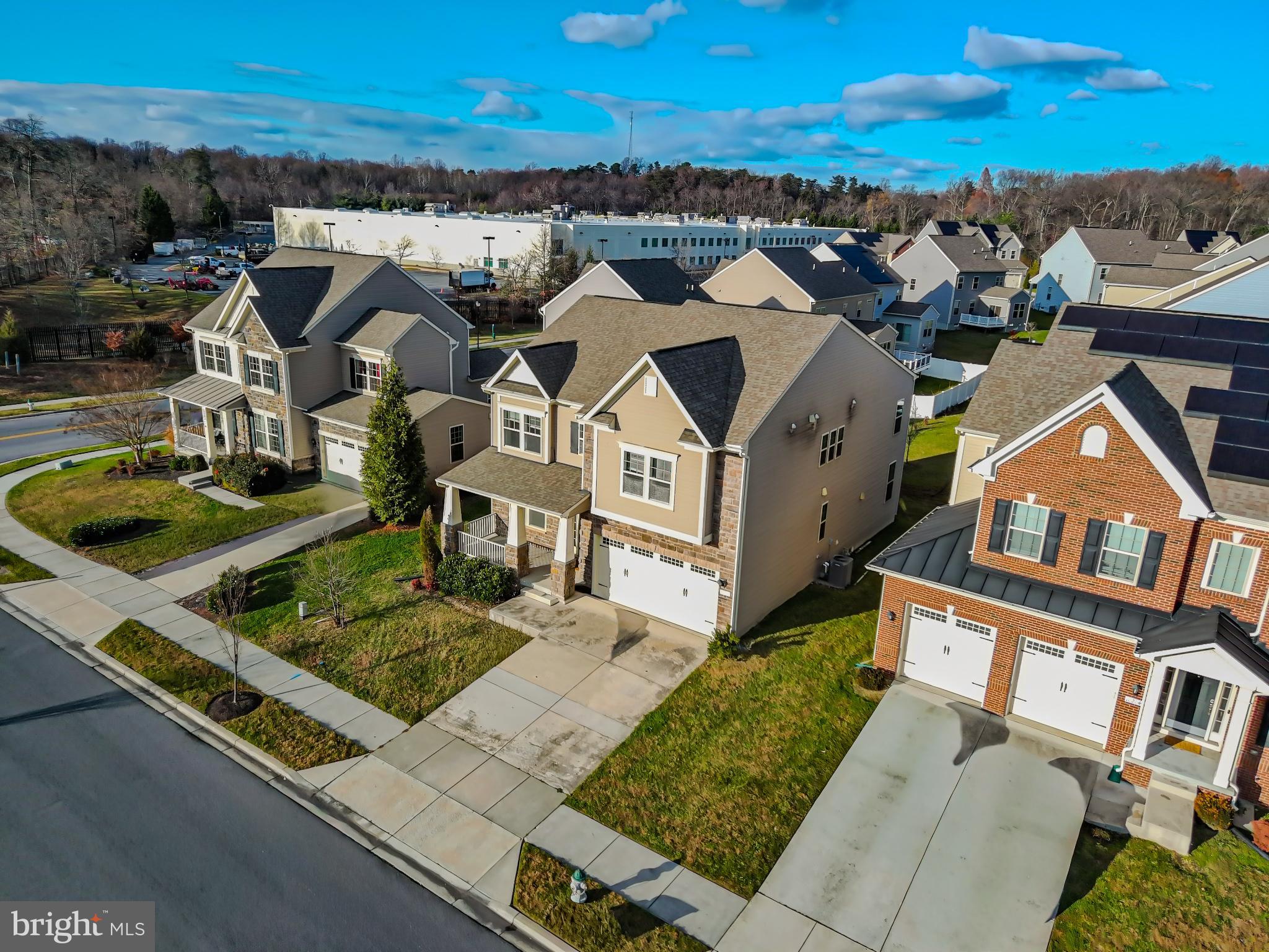 10202 Galaxy View Lane Lanham, MD 20706 - Photo 4 of 67 an aerial view of a house with a yard