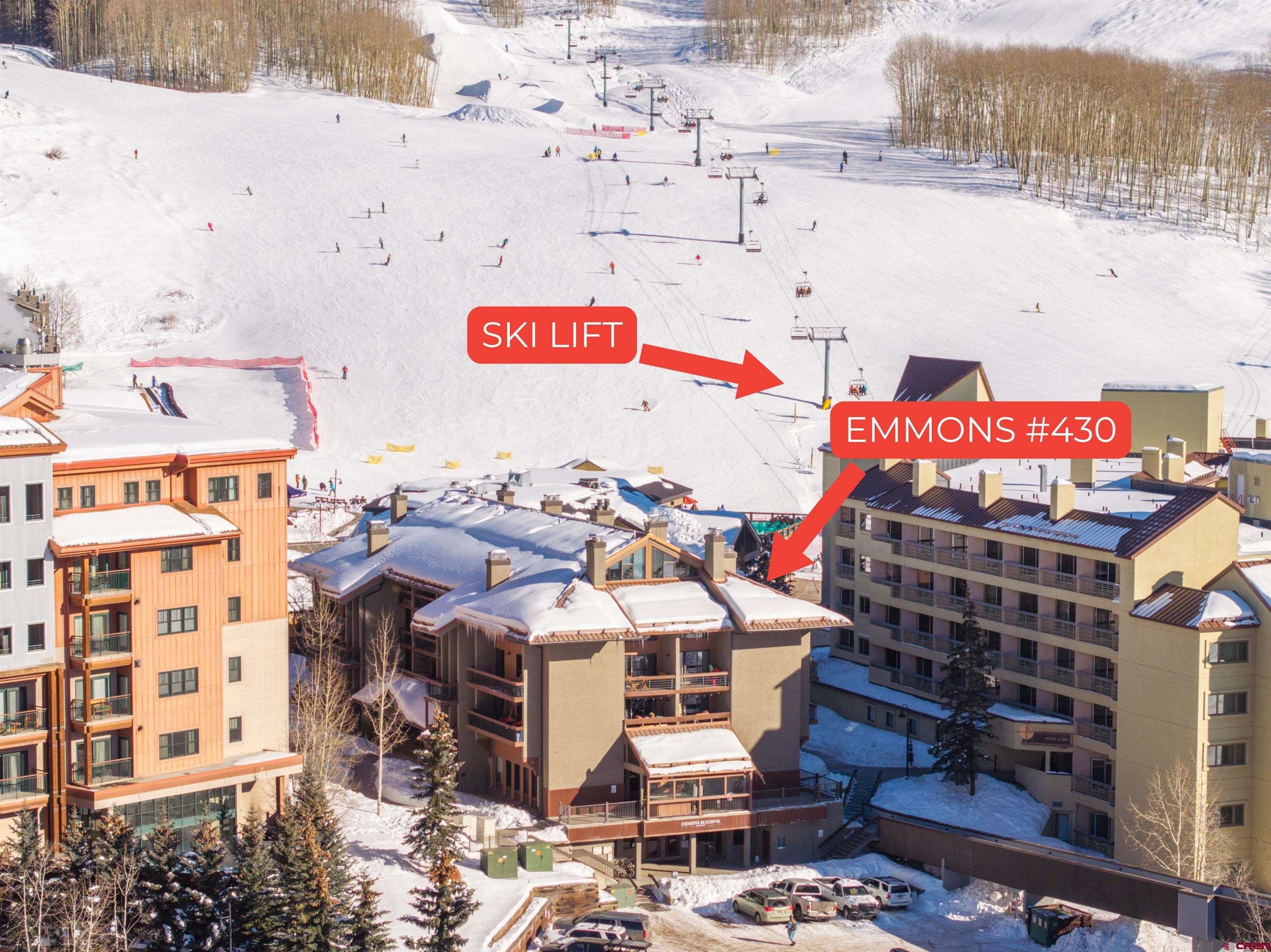 11 Emmons Road, Unit 430 Crested Butte, CO 81225 - Photo 23 of 27 a picture of city view