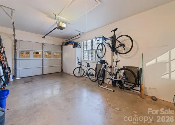 a view of a storage & utility room with a lot of stuff