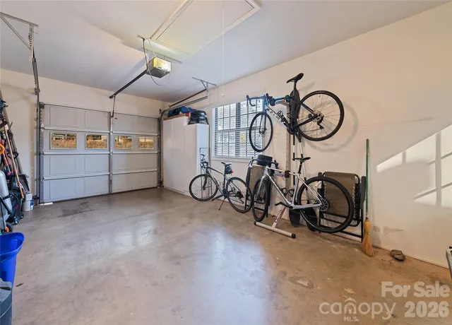 a view of a storage & utility room with a lot of stuff