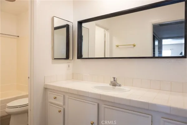a bathroom with a sink and a toilet