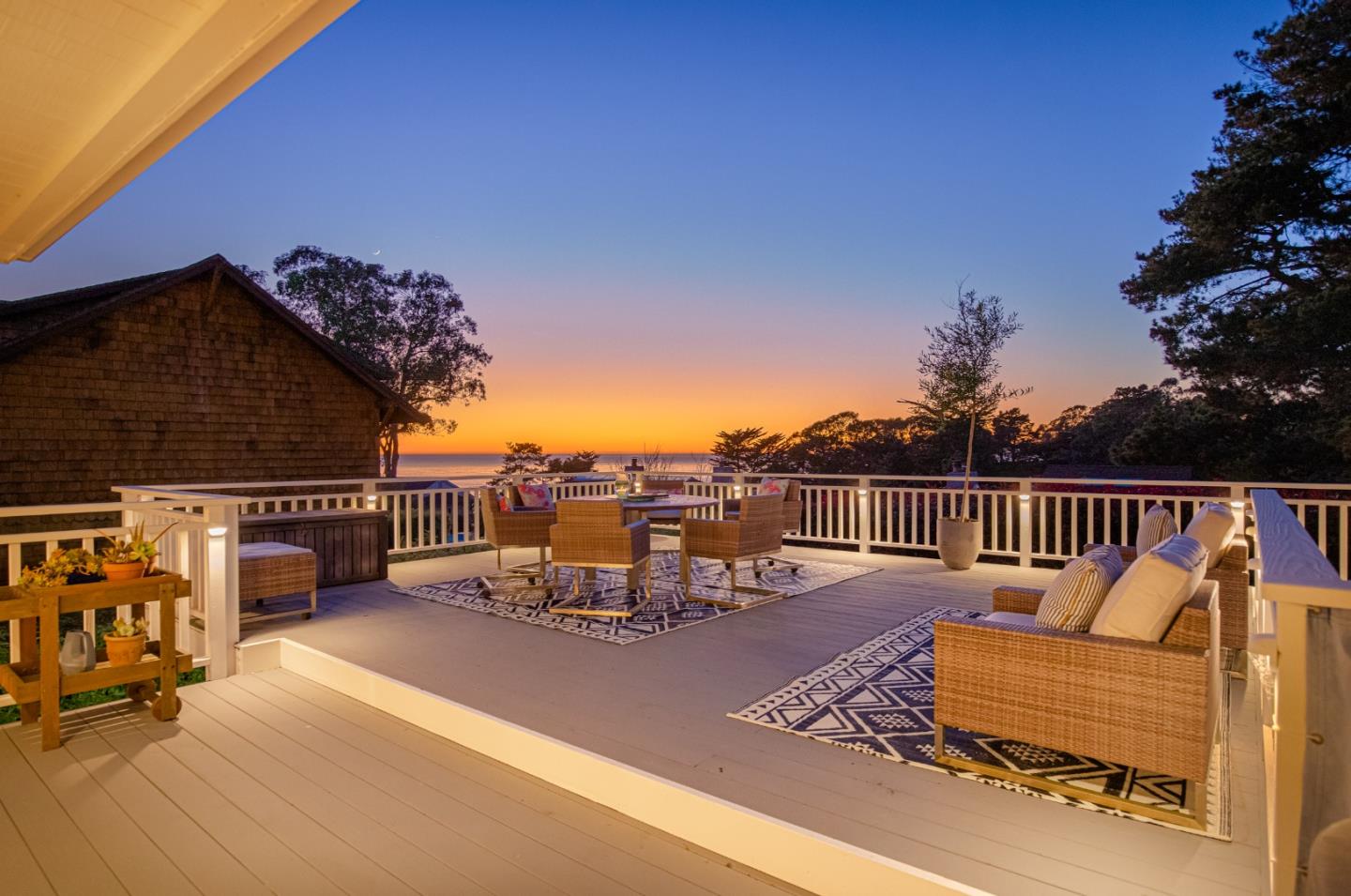 404 Arbolado Drive La Selva Beach, CA 95076 - Photo 2 of 36 a view of a roof deck with couches