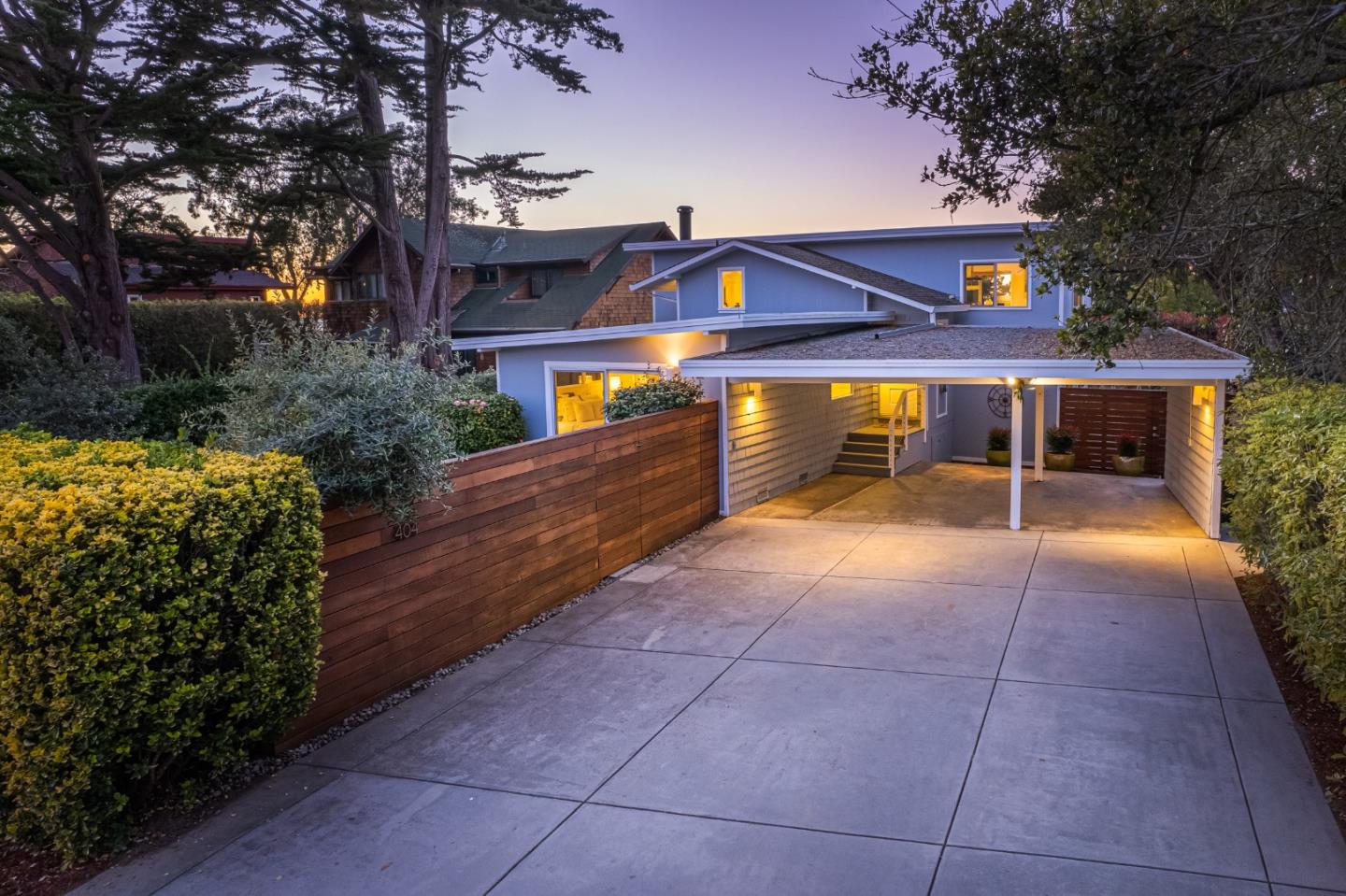 404 Arbolado Drive La Selva Beach, CA 95076 - Photo 32 of 36 a view of house with outdoor space and sitting area
