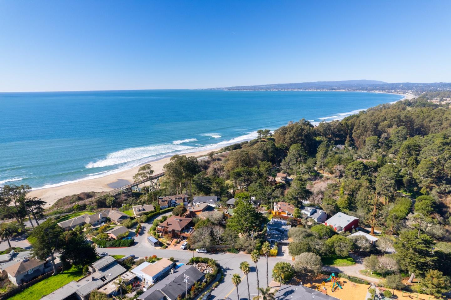 404 Arbolado Drive La Selva Beach, CA 95076 - Photo 33 of 36 a view of city and ocean