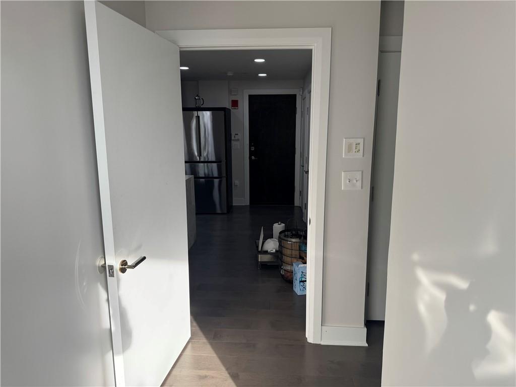 306 Fourth Avenue, Unit 1602 Pittsburgh, PA 15222 - Photo 16 of 31 a view of a hallway and closet