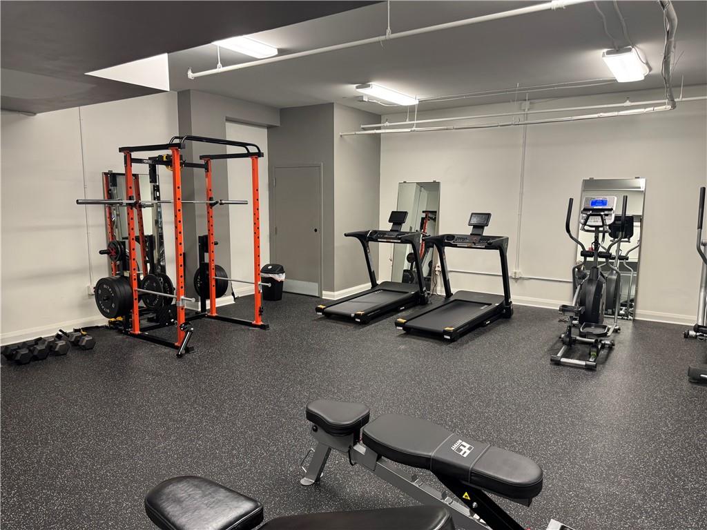 306 Fourth Avenue, Unit 1602 Pittsburgh, PA 15222 - Photo 27 of 31 a view of a room with gym equipment