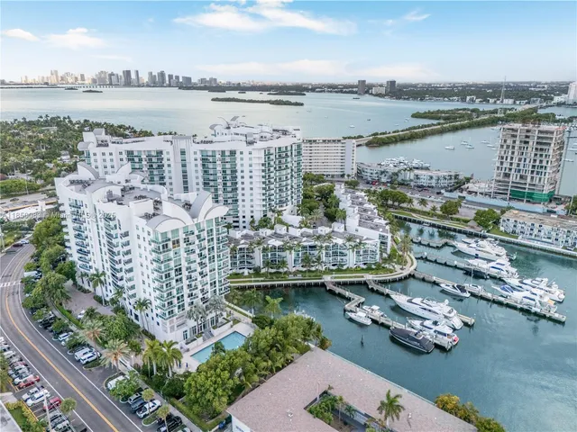 a view of a city with ocean