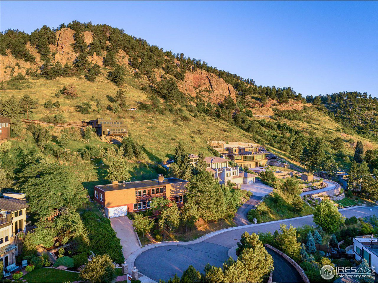 805 Circle Drive Boulder, CO 80302 - Photo 33 of 39 Private Cul-De-Sac location below Flagstaff Mtn