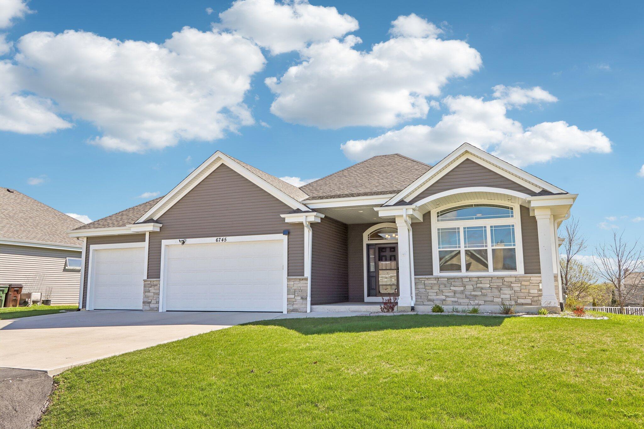 6745 Elderberry Road Caledonia, WI 53402 - Photo 2 of 30 Exterior Front View