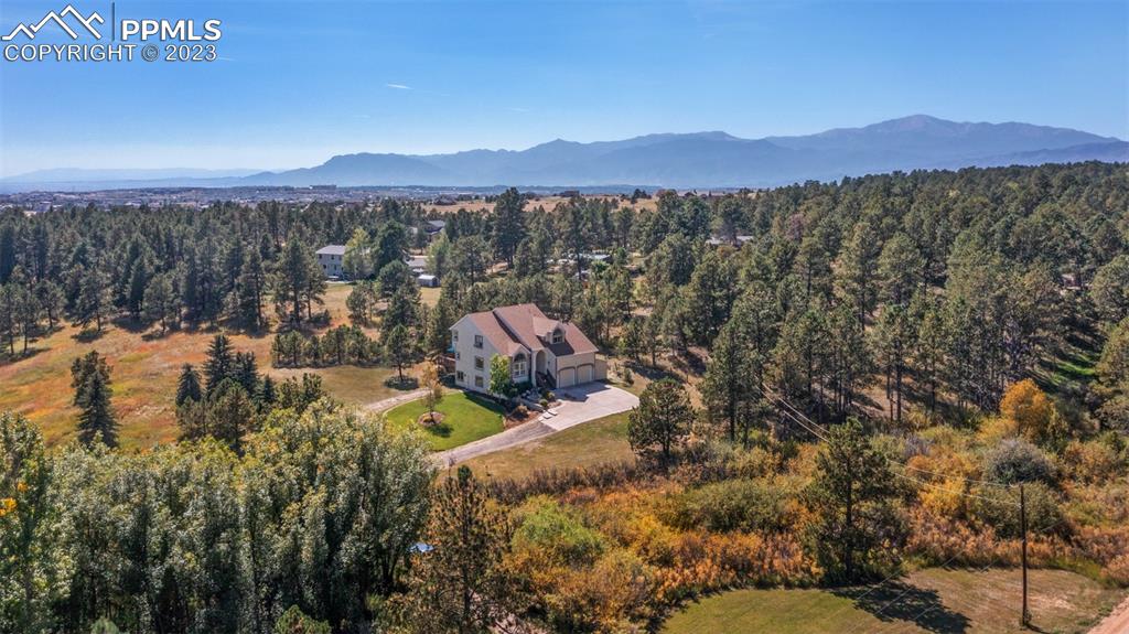 7425 Tobin Road Colorado Springs, CO 80908 - Photo 48 of 49 a view of a town with mountains in the background