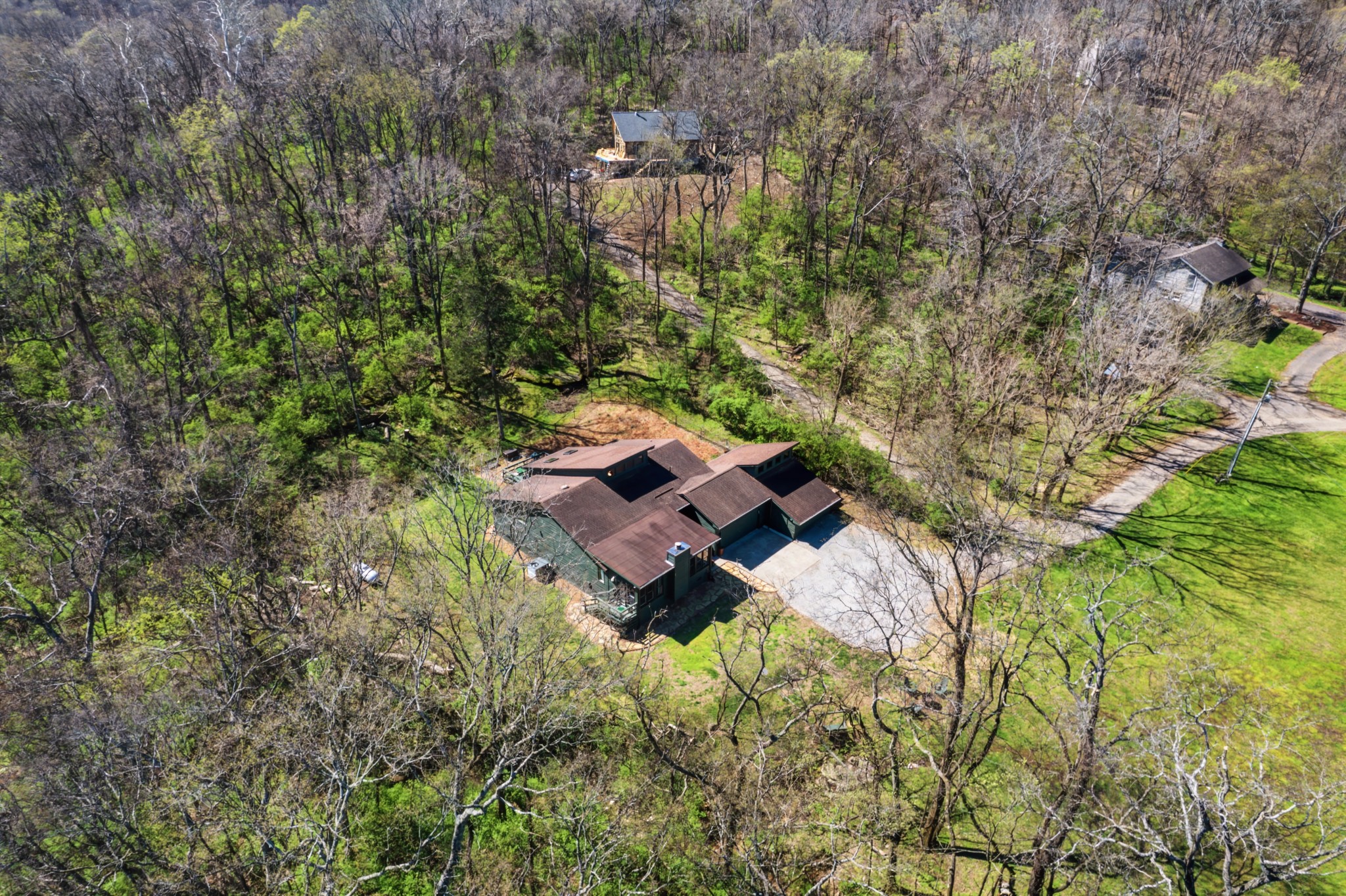 4677 Celeste Lane Franklin, TN 37064 - Photo 3 of 56 an aerial view of a house with a yard