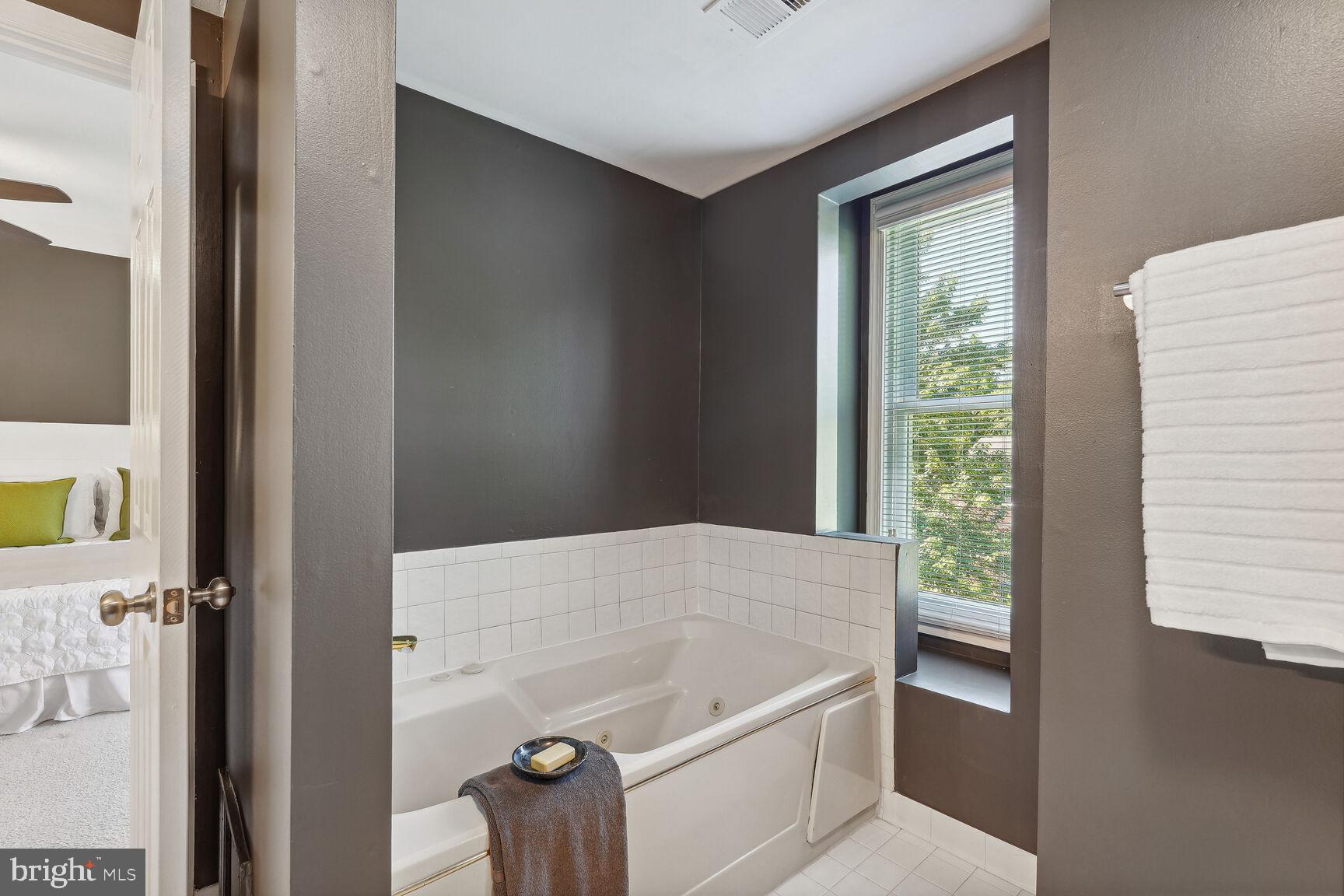 691 West Glebe Road Alexandria, VA 22305 - Photo 19 of 29 Primary bath with separate soaking tub