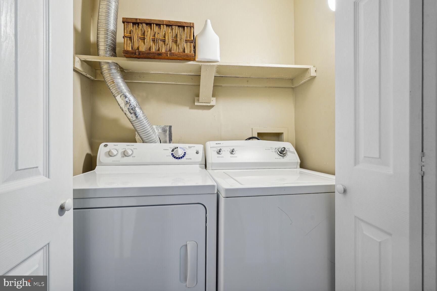 691 West Glebe Road Alexandria, VA 22305 - Photo 22 of 29 Washer & Dryer on primary bedroom level