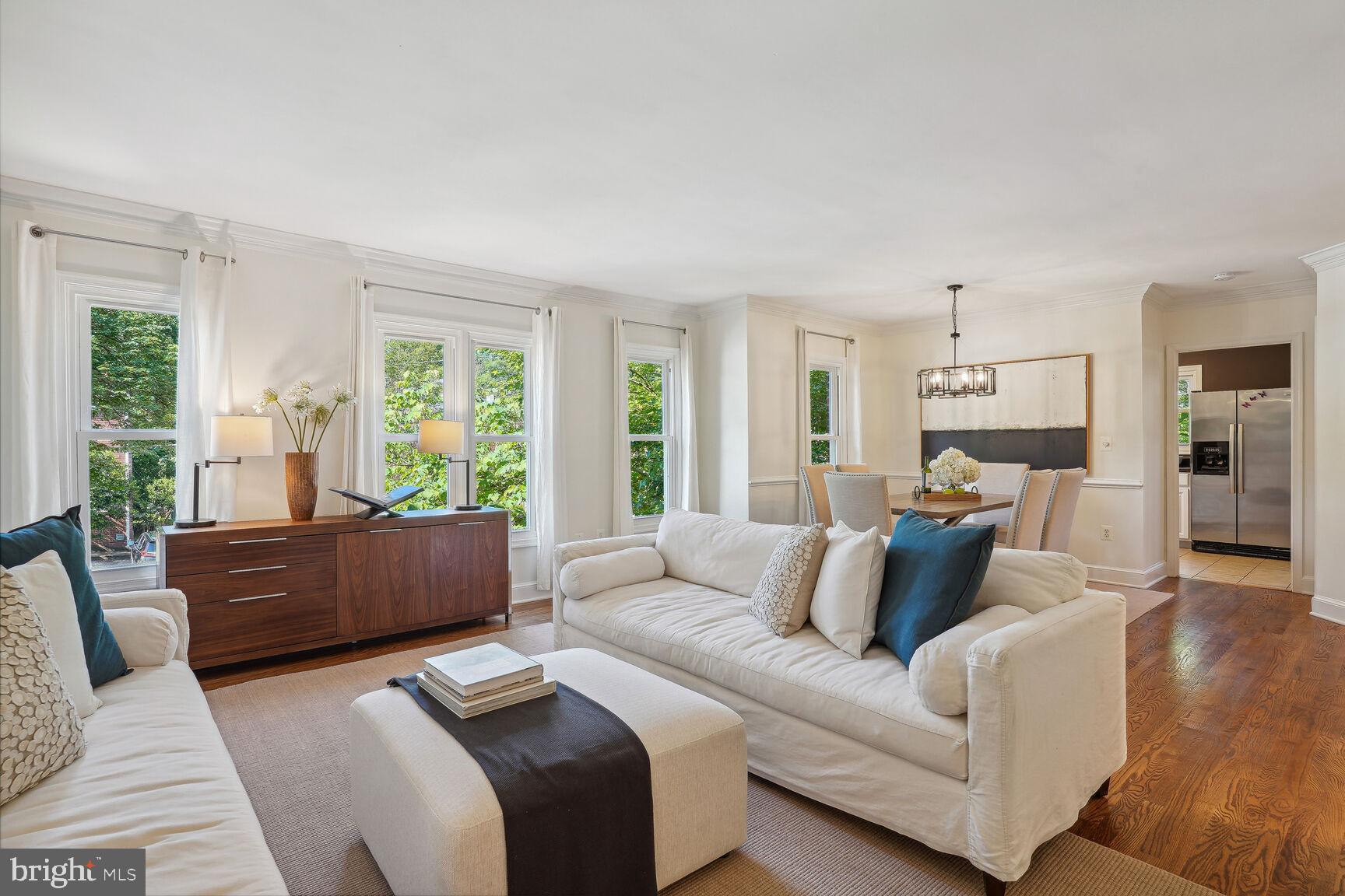 691 West Glebe Road Alexandria, VA 22305 - Photo 7 of 29 Open living space on 2nd level