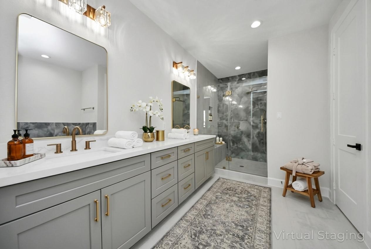 1605 Sylvester Road Houston, TX 77009 - Photo 13 of 15 Primary Ba. 3rd floor