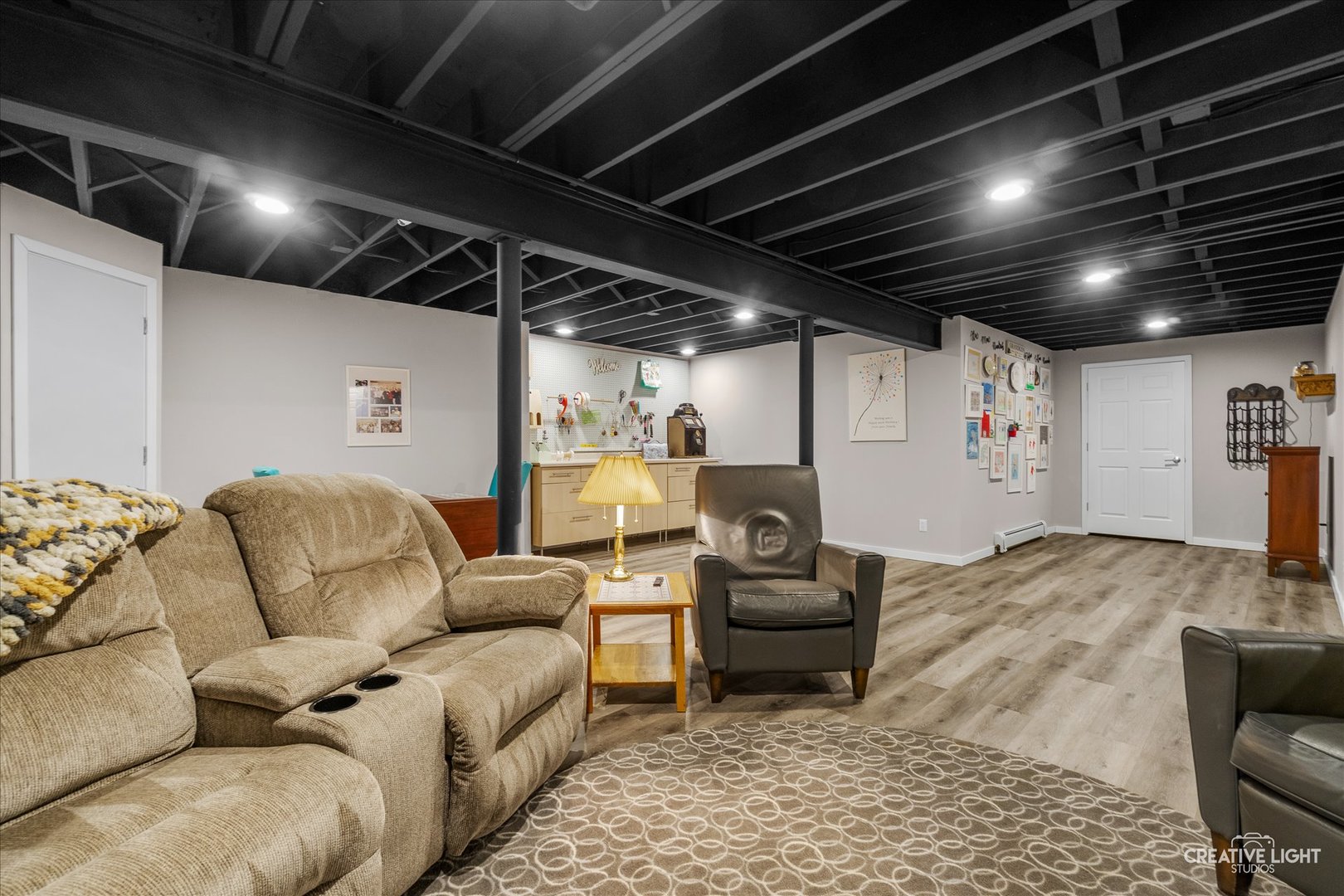14050 Townhouse Road Newark, IL 60541 - Photo 26 of 45 a projector room with furniture