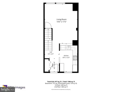 $455,000 | 8534 Blue Rock Lane, Lorton, VA 22079