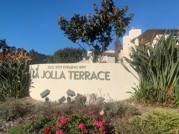 a view of a sign board