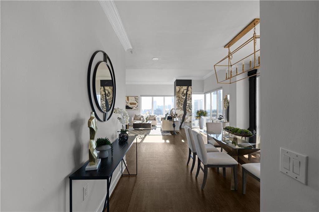 3475 Oak Valley Road Northeast, Unit 2820 Atlanta, GA 30326 - Photo 23 of 86 a view of a livingroom with furniture and a window