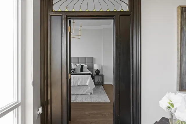 a front view of a house with a porch