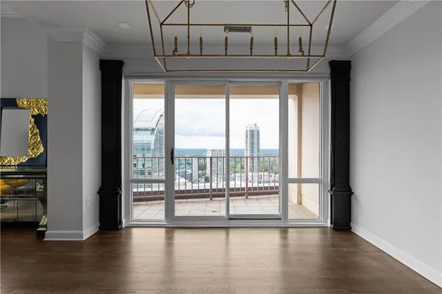 a view of outdoor space and seating area