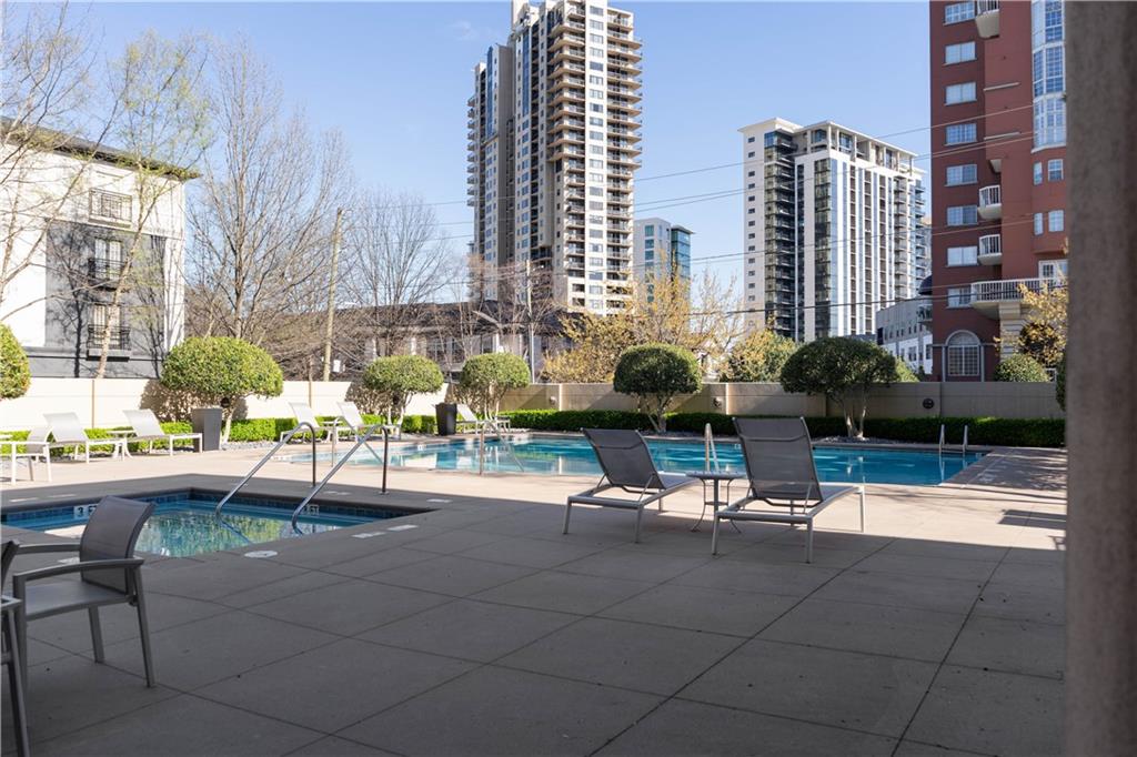 3475 Oak Valley Road Northeast, Unit 2820 Atlanta, GA 30326 - Photo 85 of 86 a view of outdoor space with seating area