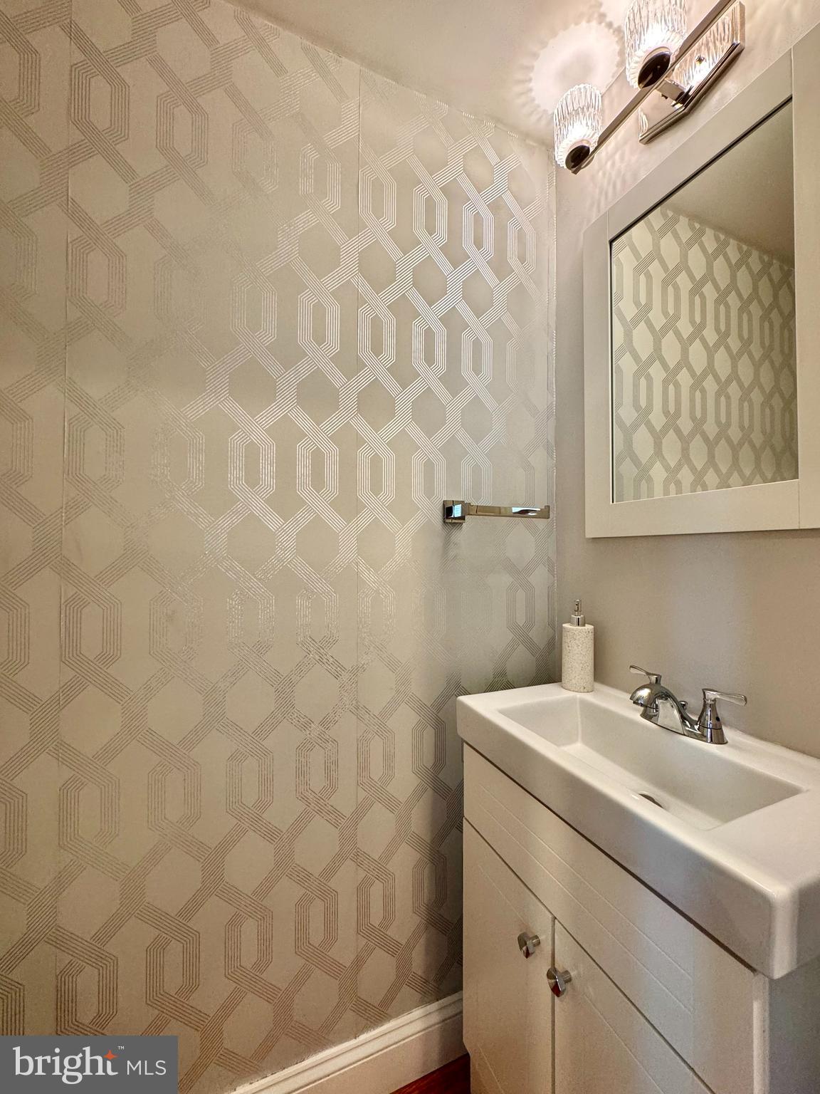 1334 Queen Street Northeast Washington, DC 20002 - Photo 13 of 37 Powder room on main level