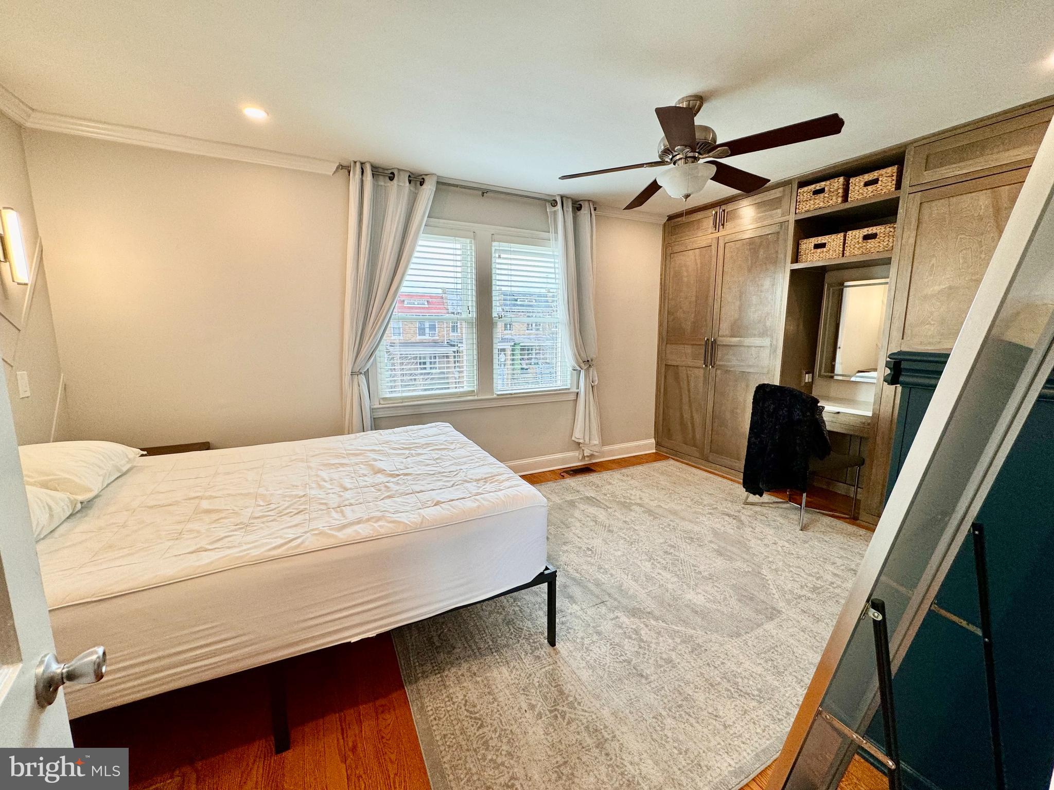 1334 Queen Street Northeast Washington, DC 20002 - Photo 14 of 37 Spacious primary with custom-built closet