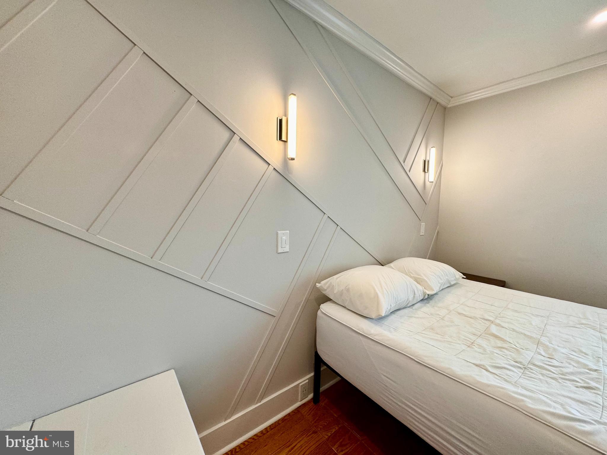 1334 Queen Street Northeast Washington, DC 20002 - Photo 17 of 37 Unique accent wall in primary