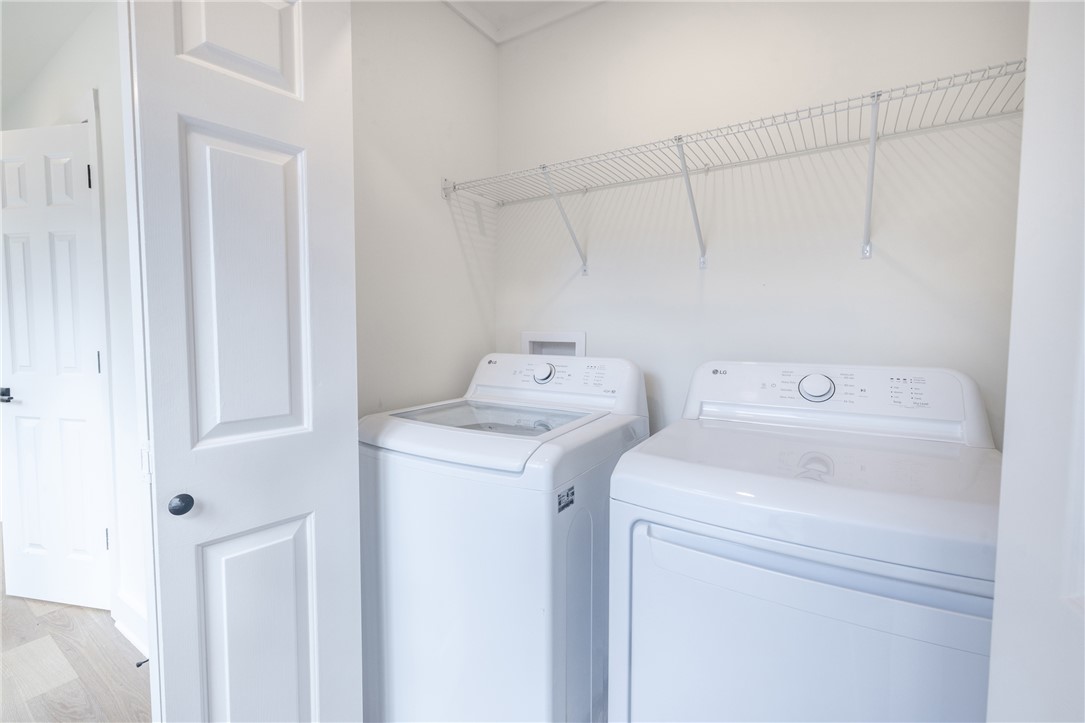 117 Riverpoint Drive Clemson, SC 29631 - Photo 32 of 47 This dedicated laundry area offers practical convenience for daily chores.