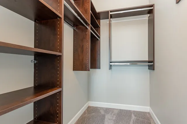 a view of walk in closet