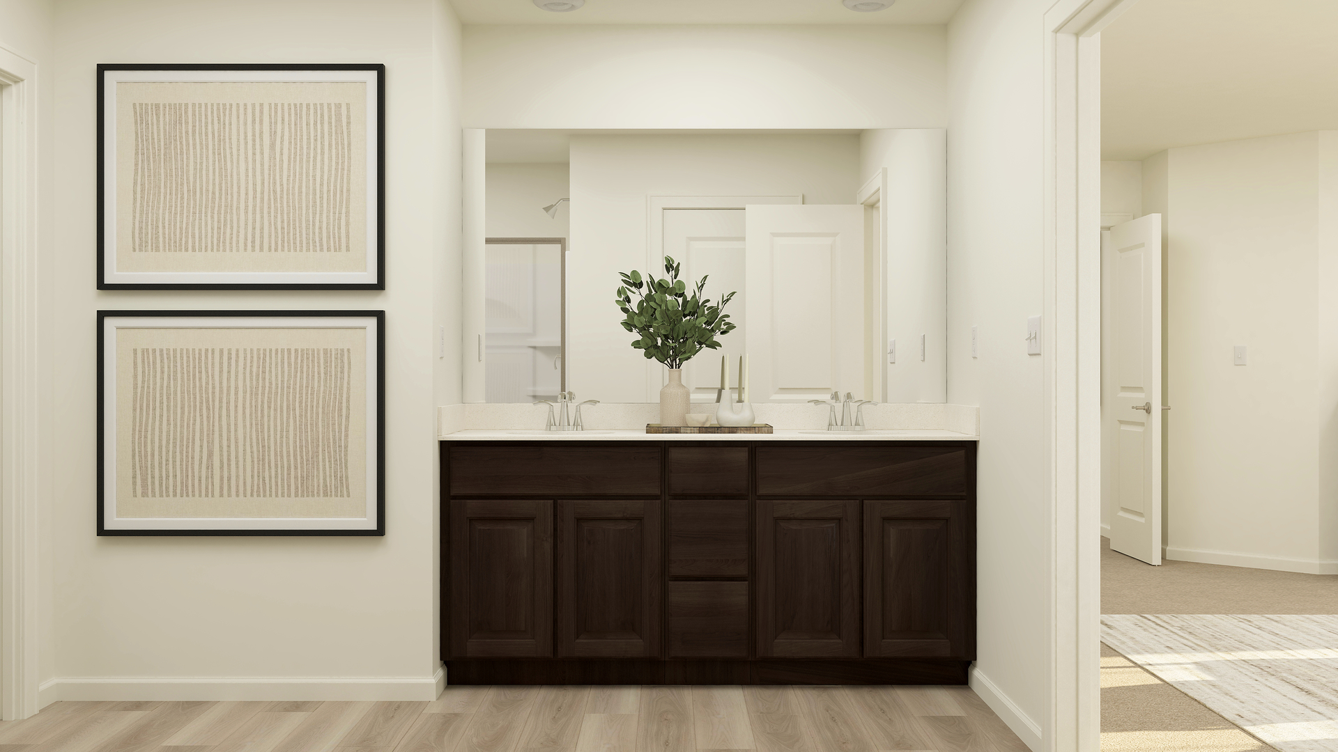 1854 Chandolin Lane Elgin, IL 60124 - Photo 17 of 21 a bathroom with a sink and a mirror