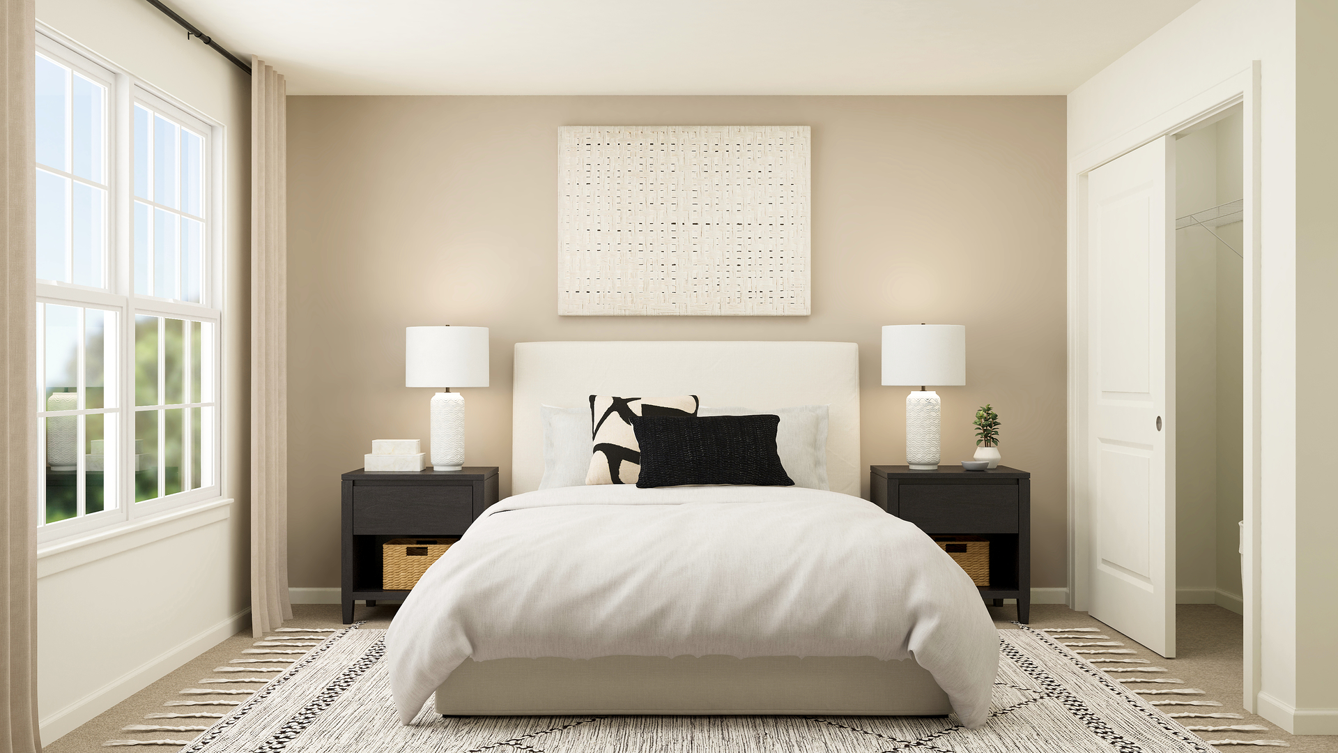 1854 Chandolin Lane Elgin, IL 60124 - Photo 20 of 21 a bedroom with a large bed and a window