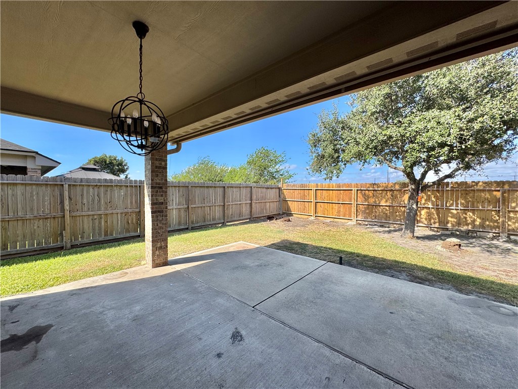 322 Pacific Drive Portland, TX 78374 - Photo 18 of 22 a view of a swimming pool with a porch