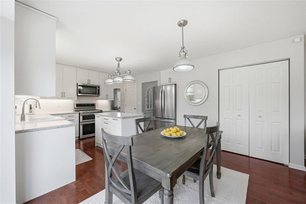 Positioned for easy access to the kitchen, this space enhances flow and functionality.