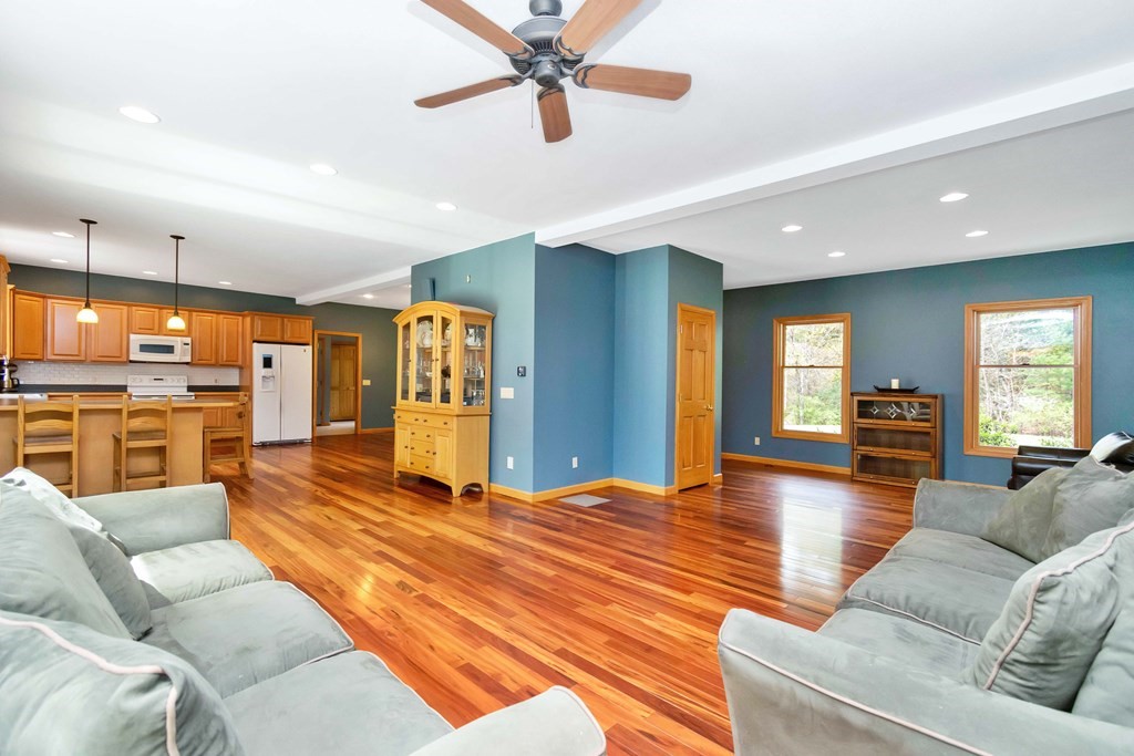 11 Maxwell Road Monson, MA 01057 - Photo 13 of 41 a living room with furniture and kitchen view