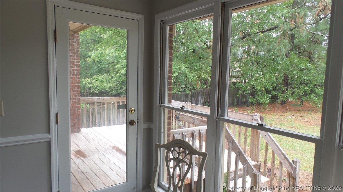5574 Lockridge Road Fayetteville, NC 28311 - Photo 9 of 29 a view of an outdoor from a window