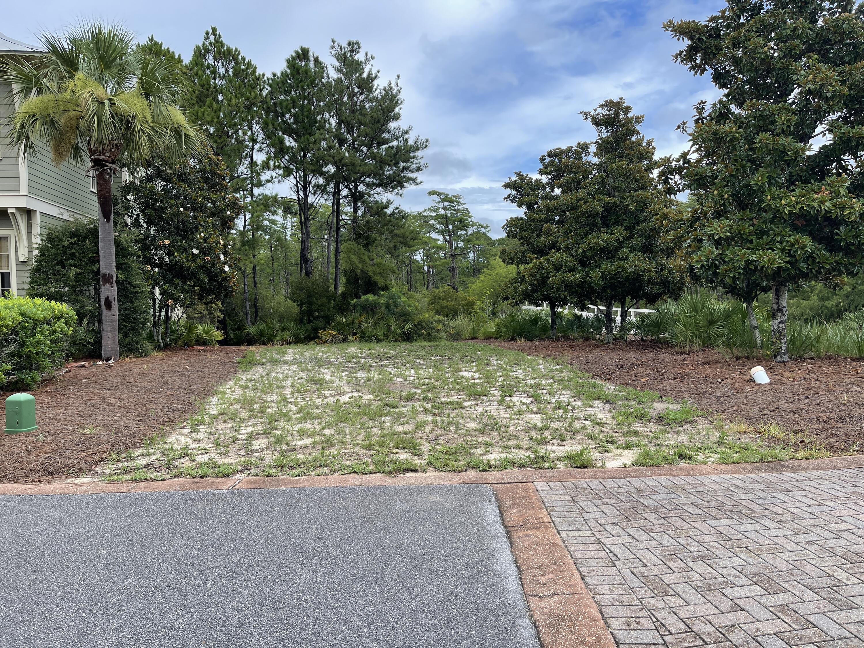 Lot 108 Cypress Walk Santa Rosa Beach, FL 32459 - Photo 15 of 17 a backyard of a house with lots of green space