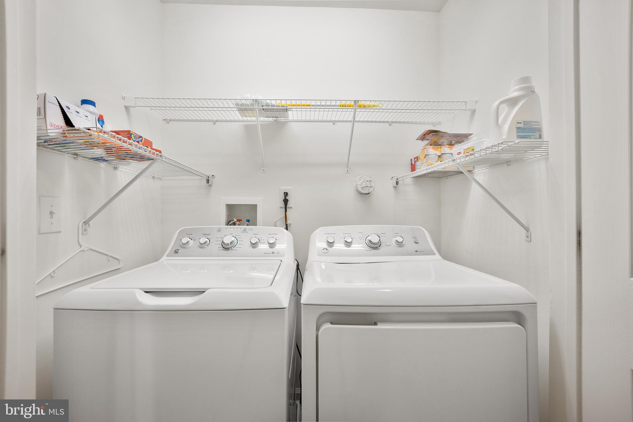151 Creekside Way Burlington, NJ 08016 - Photo 13 of 35 a utility room with dryer and washer
