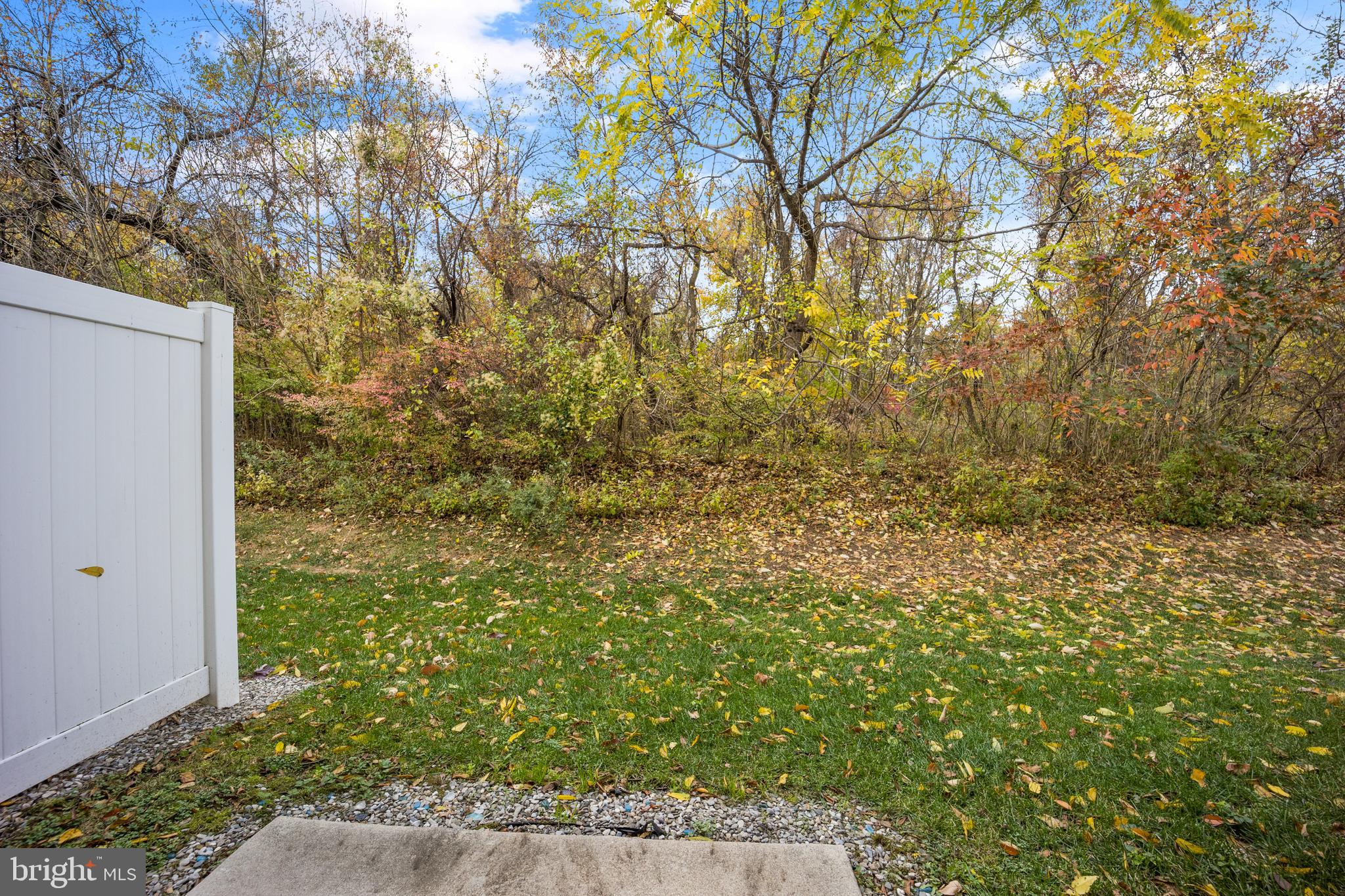 151 Creekside Way Burlington, NJ 08016 - Photo 28 of 35 a view of a yard with flower plants and large trees