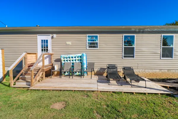 a view of a house with a garden