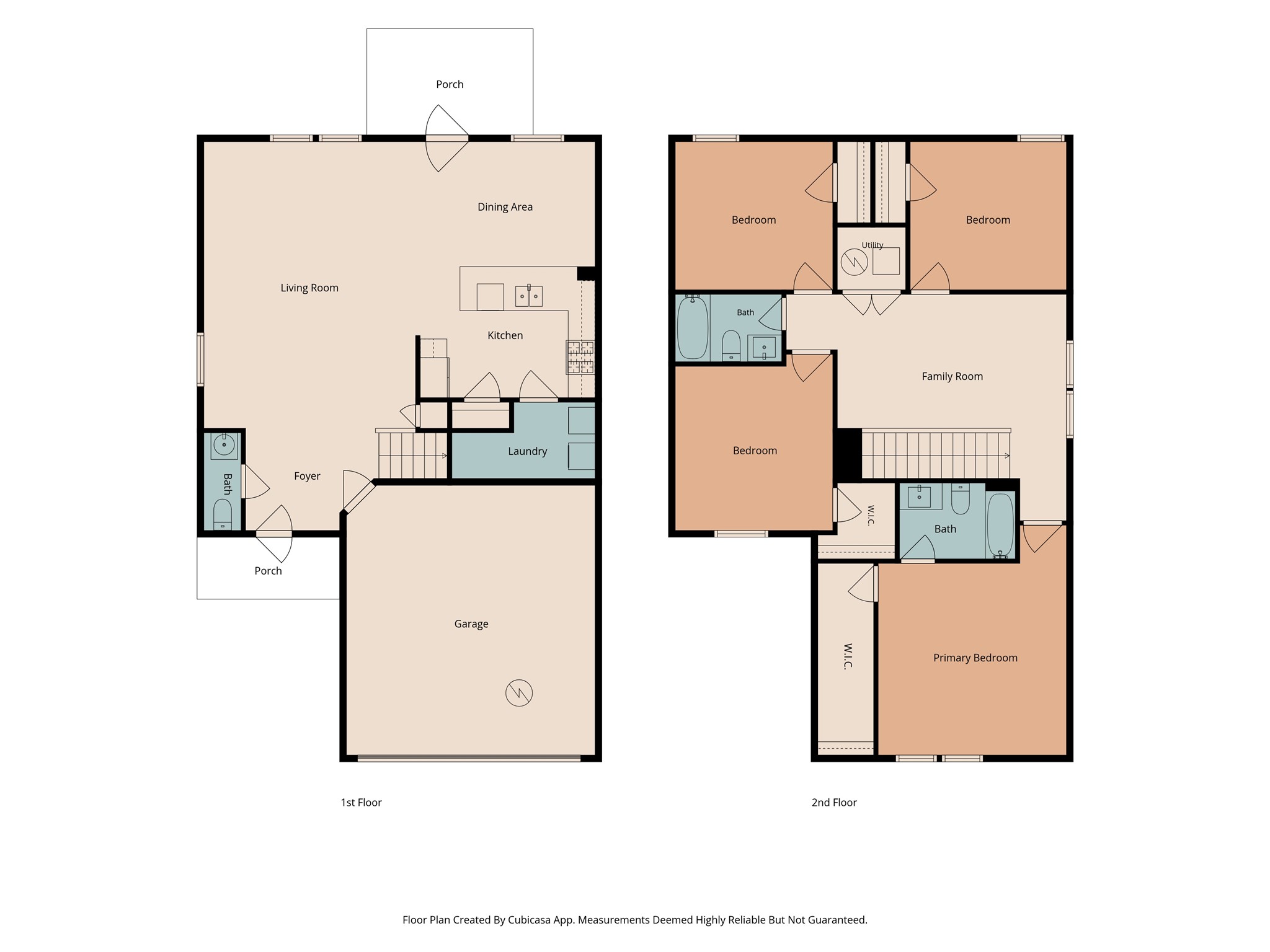 198 Black Forest Road Buda, TX 78610 - Photo 23 of 23 A clear, well-arranged floor plan delineates the living spaces and flow across two levels.