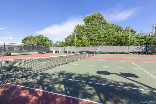 a large room with lots of tables and chairs