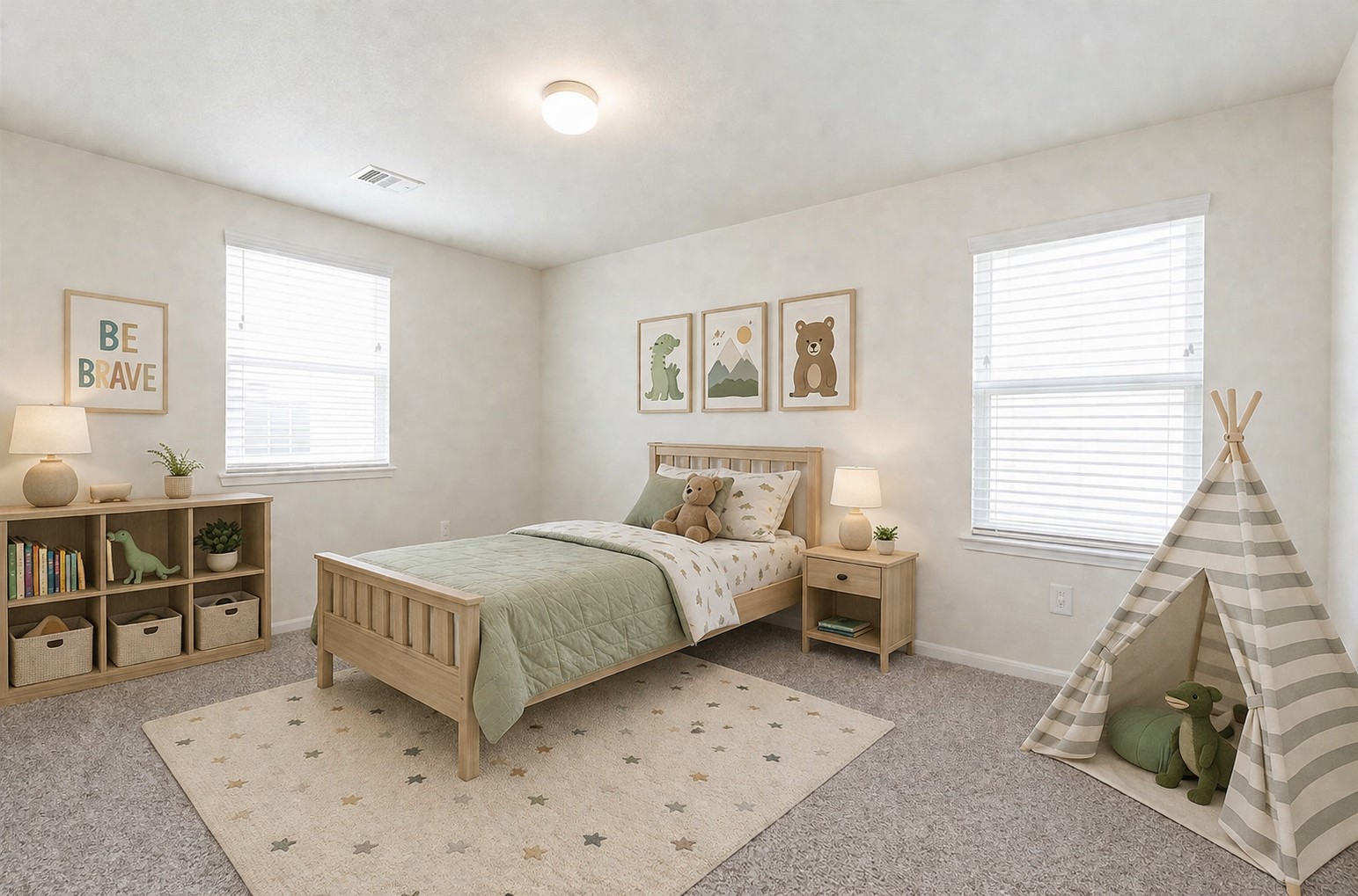 2293 Garden Square Path Spring, TX 77386 - Photo 26 of 32 a spacious bedroom with a bed and a window