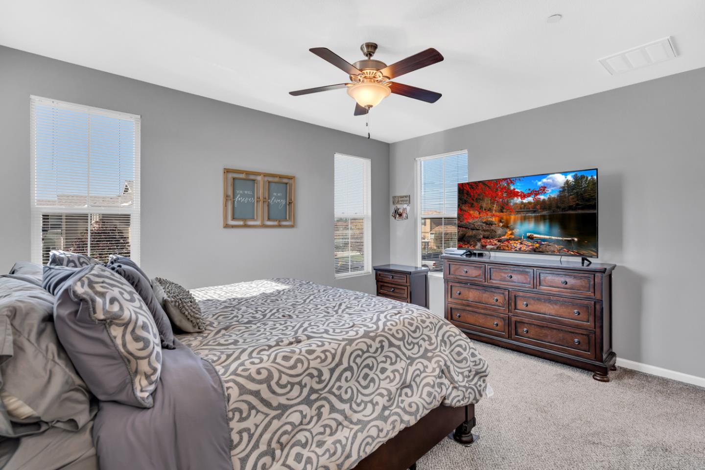 2284 Province Place Hughson, CA 95326 - Photo 43 of 53 a bedroom with a bed and a television