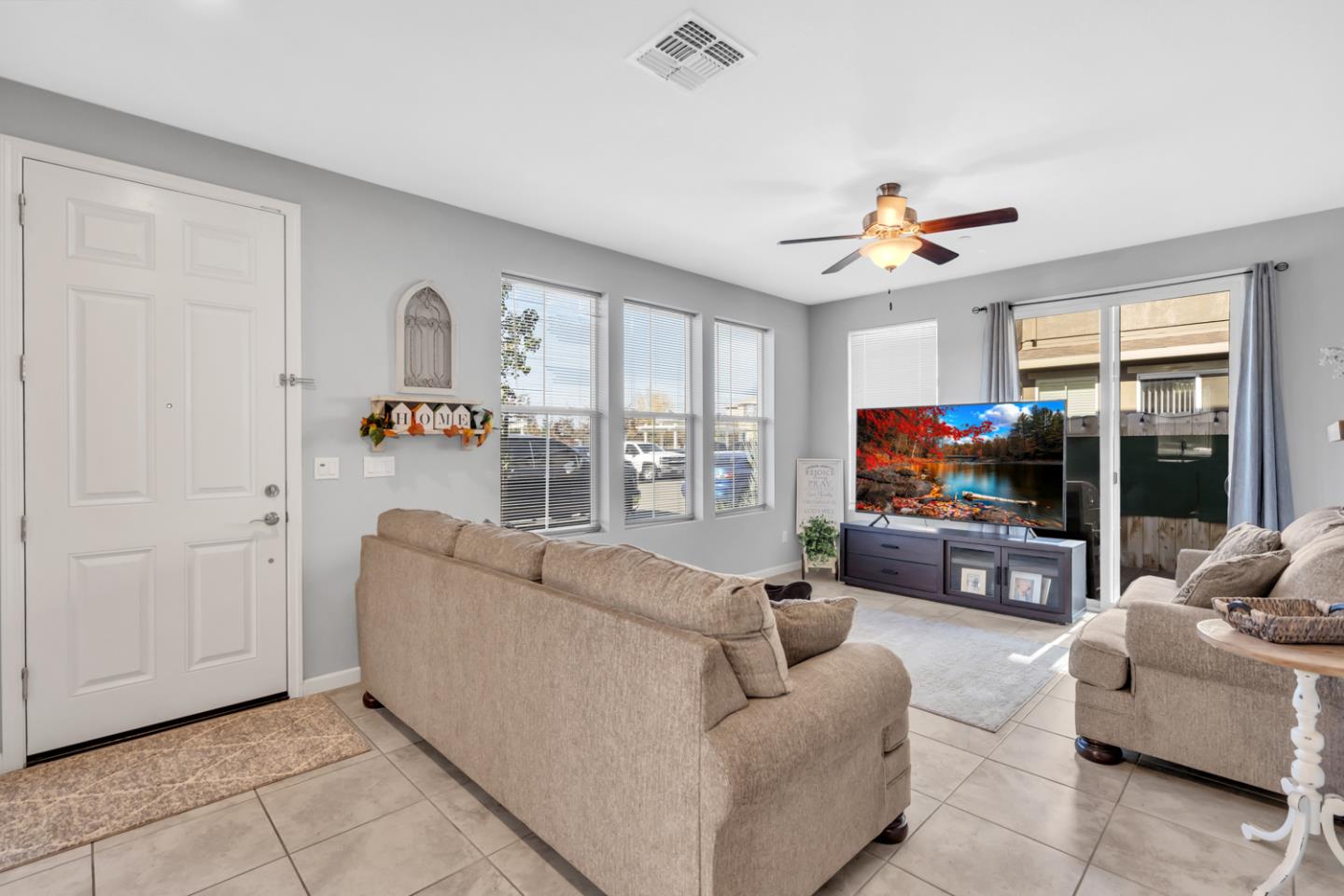 2284 Province Place Hughson, CA 95326 - Photo 7 of 53 a living room with furniture and a flat screen tv